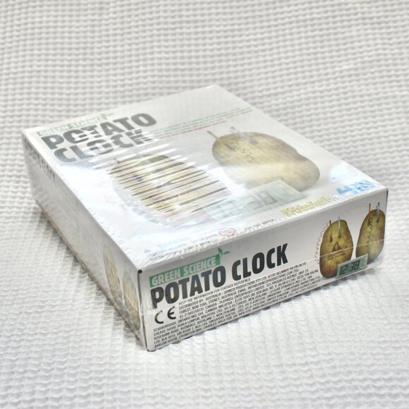 NWT 4M Potato Clock Kit Green Science Education Craft Gift Kids Teens - Picture 4 of 4